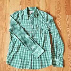 ❤ J. Crew classic checked shirt
